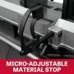 JET 7″ x 12″ Deluxe Horizontal/Vertical Bandsaw, 3/4 HP, 115/230V 1Ph (Model HVBS-712D) - Image 7