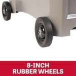 JET 7″ x 12″ Deluxe Horizontal/Vertical Bandsaw, 3/4 HP, 115/230V 1Ph (Model HVBS-712D) - Image 8