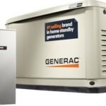 Generac Guardian 22kW Home Standby Generator with 200 Amp Transfer Switch, Durable All Aluminum, WiFi Enabled with G-Force Engine, Easy to Use, Whole House Power Backup, Smart Outage Solution – Bisque