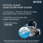 INTEX 26363EH Ultra XTR Deluxe Rectangular Above Ground Swimming Pool Set: 24ft x 12ft x 52in – Includes 2100 GPH Sand Filter Pump – Easy Assembly - Image 8