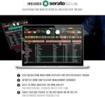 Numark Mixtrack Platinum FX Serato DJ Controller with Jog Wheel Displays, 4 Decks, Mixer, Effects Paddles and (Audio Interface) - Image 4