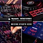 Numark Mixtrack Platinum FX Serato DJ Controller with Jog Wheel Displays, 4 Decks, Mixer, Effects Paddles and (Audio Interface) - Image 7