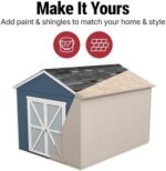 Handy Home Products Rookwood 10×12 Do-It-Yourself Wooden Storage Shed- Does not Include Floor kit, Paint, or Roofing Shingles - Image 9