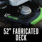 EGO Power+ Electric Riding Lawn Mower, 52″ Deck with Zero Turn Radius, Includes (6) 56V 12.0Ah Batteries and Charger – ZT5207L - Image 3