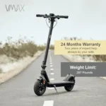 Electric Scooter – VX2 PRO Swiss Engineered Electric Scooters for Adults – 1300W Peak Power 22, 28, 37-Mile Ranges, IPX6 Water Resistant Fast Electric Scooter – 24 Months Support