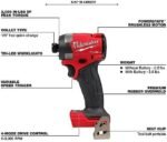 Milwaukee M18 FUEL 18V Lithium-Ion Brushless Cordless Combo Kit with Two 5.0 Ah Batteries, 1 Charger, 2 Tool Bags (7-Tool) - Image 3