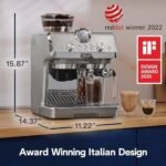 De’Longhi La Specialista Arte Evo Espresso Machine – Compact Cold Brew Coffee Maker with Grinder, Milk Steam Wand/Frother & Tamping Tools – Home Barista Kit for Lattes, Cappuccinos, Iced Coffee - Image 7