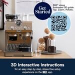 De’Longhi La Specialista Arte Evo Espresso Machine – Compact Cold Brew Coffee Maker with Grinder, Milk Steam Wand/Frother & Tamping Tools – Home Barista Kit for Lattes, Cappuccinos, Iced Coffee - Image 10