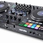 Rane PERFORMER 4-Channel Motorized DJ Controller, 7″ Platters with Displays, Precision Feel Faders, Stem Split, Advanced FX, Serato DJ Pro Included