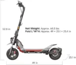 Segway ZT3 Pro Electric Scooter, Up to 24.9 MPH, 43.5-Mile Range, Dual Suspension, Flash Charge, 1600W Peak Motor, Off-Road Scooter for Adults UL Certified (UL2272/2271) - Image 11