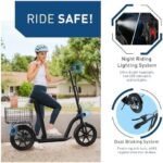 Hiboy MAX Pro Electric Scooter, 46.6 Mi Long Range, 22 MPH Power by 650W MAX Motor, 11” Pneumatic Tires, Split Hub Design, Dual Suspension, 265lbs MAX Load, Commuting Electric Scooter for Adults - Image 7