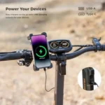 Ausom L2 Max 2000W Dual Motor Electric Scooter for Adults, 56 Miles Max Range Folding Off Road E Scooter, 31 Mph Top Speed,48V 20.8Ah Battery, E-ABS and Dual Disc Brakes, All-Round Lighting System - Image 7