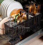 Cafe CDT828P2VS1 CAF(EBACK)™ CustomFit ENERGY STAR Stainless Interior Dishwasher with Ultra Wash & Dry, 42 dBA - Image 3