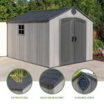 Lifetime 8 Ft. X 12.5 Ft. Outdoor Storage Shed – 60305 - Image 12
