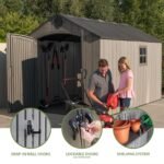 Lifetime 8 Ft. X 12.5 Ft. Outdoor Storage Shed – 60305 - Image 10