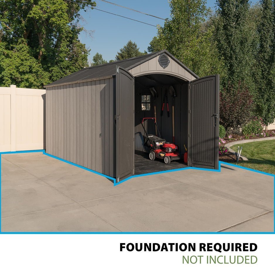 Lifetime 8 Ft. X 12.5 Ft. Outdoor Storage Shed – 60305 - Image 9