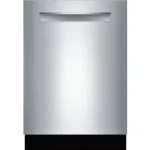 Bosch SHPM78Z55N/20 800 Series Dishwasher 24” Stainless Steel