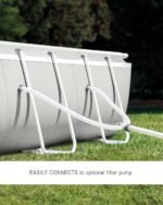 Prism Frame™ 20′ x 10′ x 48″ Oval Above Ground Pool Set - Image 8
