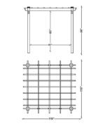 Red Barrel Studio Queensbrook Taquarius Pergola - Image 5