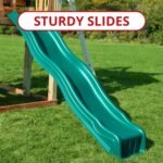 Swing-N-Slide Knightsbridge Deluxe Wooden Outdoor Swing Set - Image 3