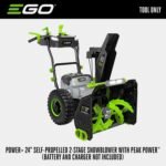 EGO Power+ 24″ Self Propelled 2-Stage Snow Blower SNT2400 - Image 2