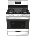 GE 30″ Freestanding Gas Range - Image 15