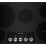 KitchenAid 36″ Electric Cooktop with 5 Elements and Knob Controls