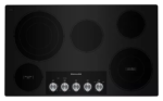 KitchenAid 36″ Electric Cooktop with 5 Elements and Knob Controls