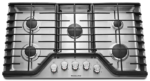 KitchenAid 36″ 5-Burner Gas Cooktop KCGS356ESS