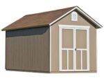 Handy Home Meridian Wooden Storage Shed – Multiple Sizes