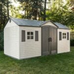Lifetime Legacy 15×8 Plastic Storage Shed Kit w/ Floor - Image 6
