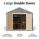 Little Cottage Co. Pre-Cut 12×12 Value Gable Shed Kit - Image 5