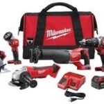 Milwaukee M18 Cordless Lithium-Ion 6-Tool Combo Kit