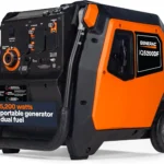 Generac iQ5200 DF 3900 Watt Electric Start Dual Fuel Inverter Generator