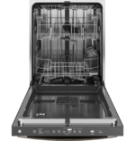 GE 24 in. Top Control Flush-Mount Dishwasher with 45 dBa Sound Level, 3rd-Rack & Dry Boost – Fingerprint Resistant Stainless - Image 10