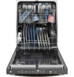 GE 24 in. Top Control Flush-Mount Dishwasher with 45 dBa Sound Level, 3rd-Rack & Dry Boost – Fingerprint Resistant Stainless - Image 9