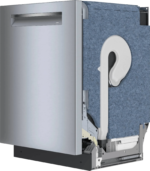 Bosch 800 Series 24 in. Top Control Smart Dishwasher with 42 dBa Sound Level, 3rd-Rack, CrystalDry & Pocket – Stainless Steel - Image 10