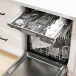 Bosch 800 Series 24 in. Top Control Smart Dishwasher with 42 dBa Sound Level, 3rd-Rack, CrystalDry & Pocket – Stainless Steel - Image 3