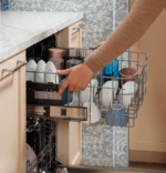 GE 24 in. Top Control Flush-Mount Dishwasher with 45 dBa Sound Level, 3rd-Rack & Dry Boost – Fingerprint Resistant Stainless - Image 4