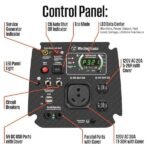 4,000-Watt Gas Powered Portable Inverter Generator with Recoil Start, LED Data Center - Image 10