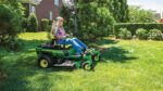 60V 42” Electric CrossoverZ Zero Turn Mower with (6) 8 Ah Batteries and (3) Dual Port Turbo Chargers - Image 2